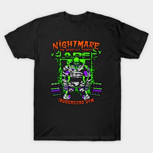 vintage gym nightmare on deadlift T-Shirt